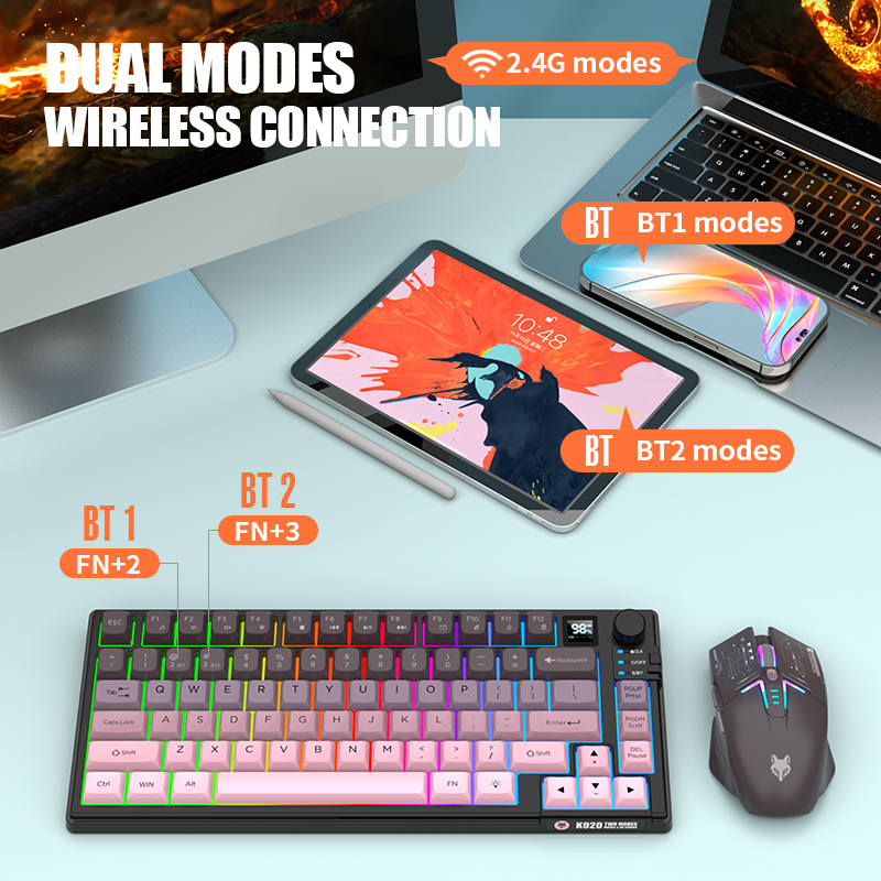 2.4G ชุดคีย์บอร์ดและเมาส์ไร้สา - Gaming Keyboard No Rgb บทวิจารณ์และราคา