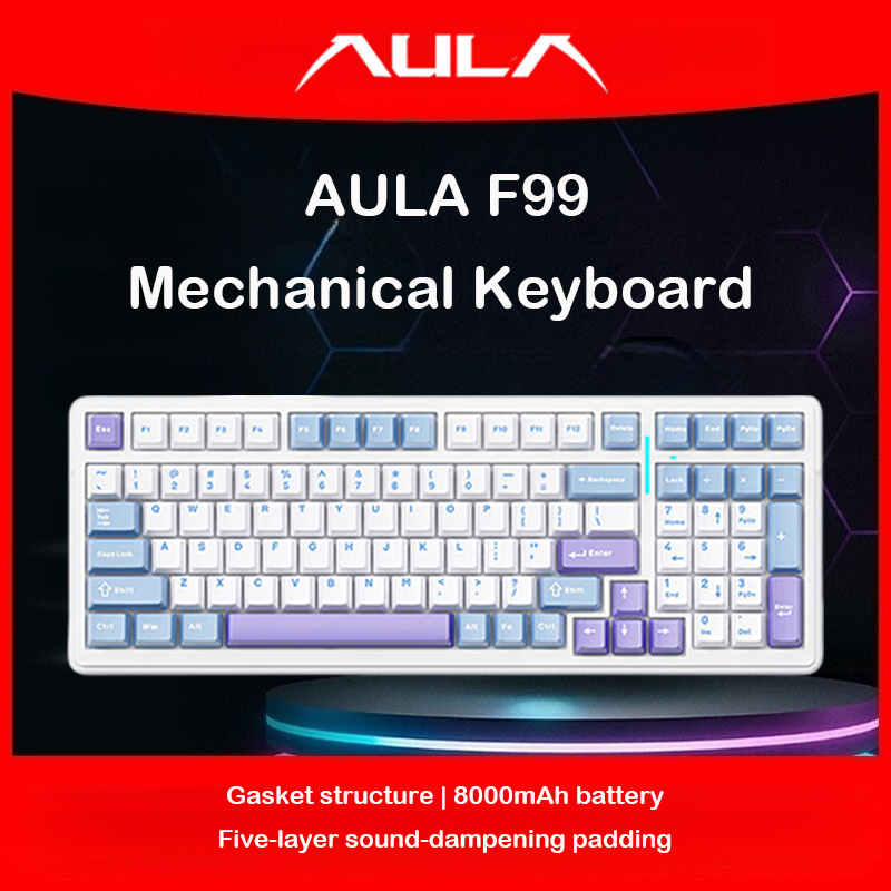AULA F99 คีย์บอร์ดแบบกลไก รองร - Gaming Keyboard Nearby บทวิจารณ์และราคา