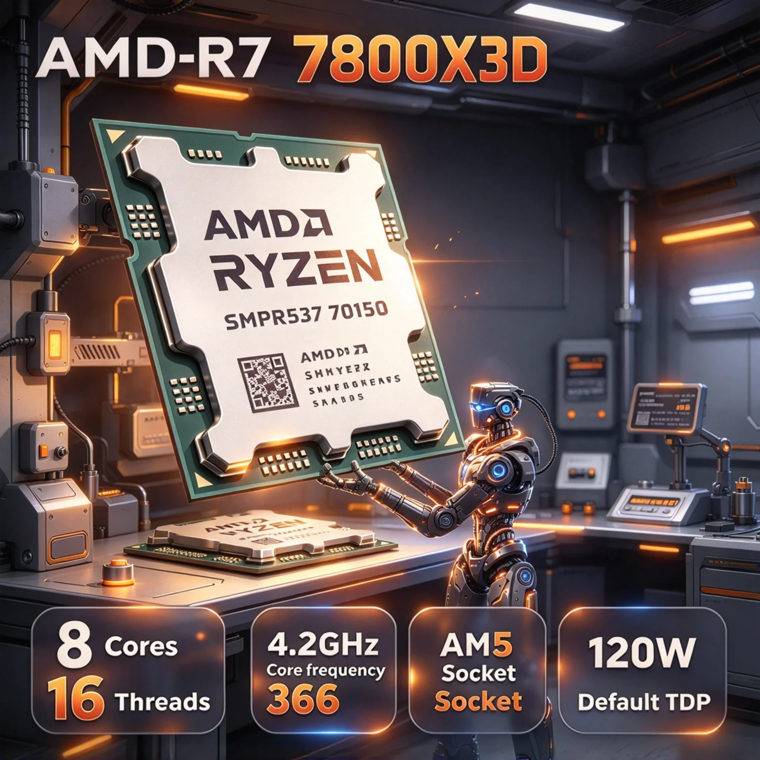 ซีพียูสำหรับเล่นเกม AMD Ryzen  - Amd Cpu Ryzen 7 บทวิจารณ์และราคา