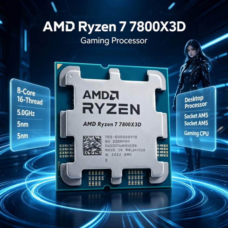 Ryzen 7 7800X3D AMD ซีพียูเดสก - Amd Cpu Ryzen 7 บทวิจารณ์และราคา