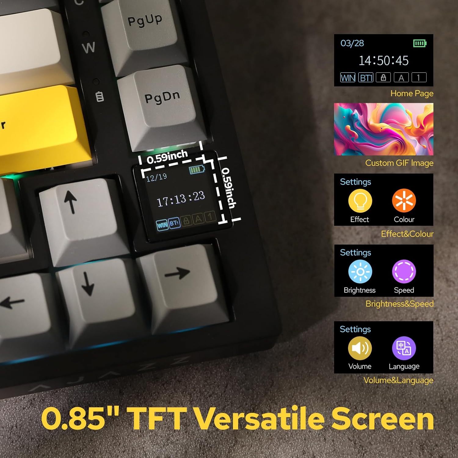 AJAZZ AK820/Pro คีย์บอร์ดไร้สา - Gaming Keyboard Hot Swappable บทวิจารณ์และราคา