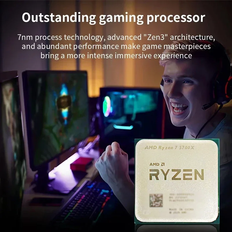 โปรเซสเซอร์ AMD Ryzen 7 5700X  - Amd Cpu Ryzen 7 บทวิจารณ์และราคา